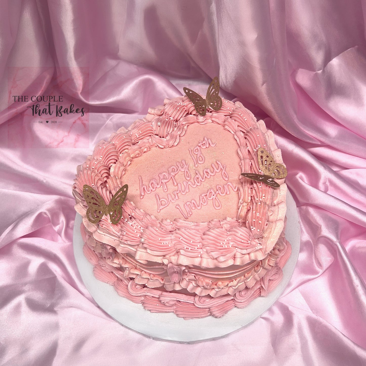 Lambeth Heart Cake