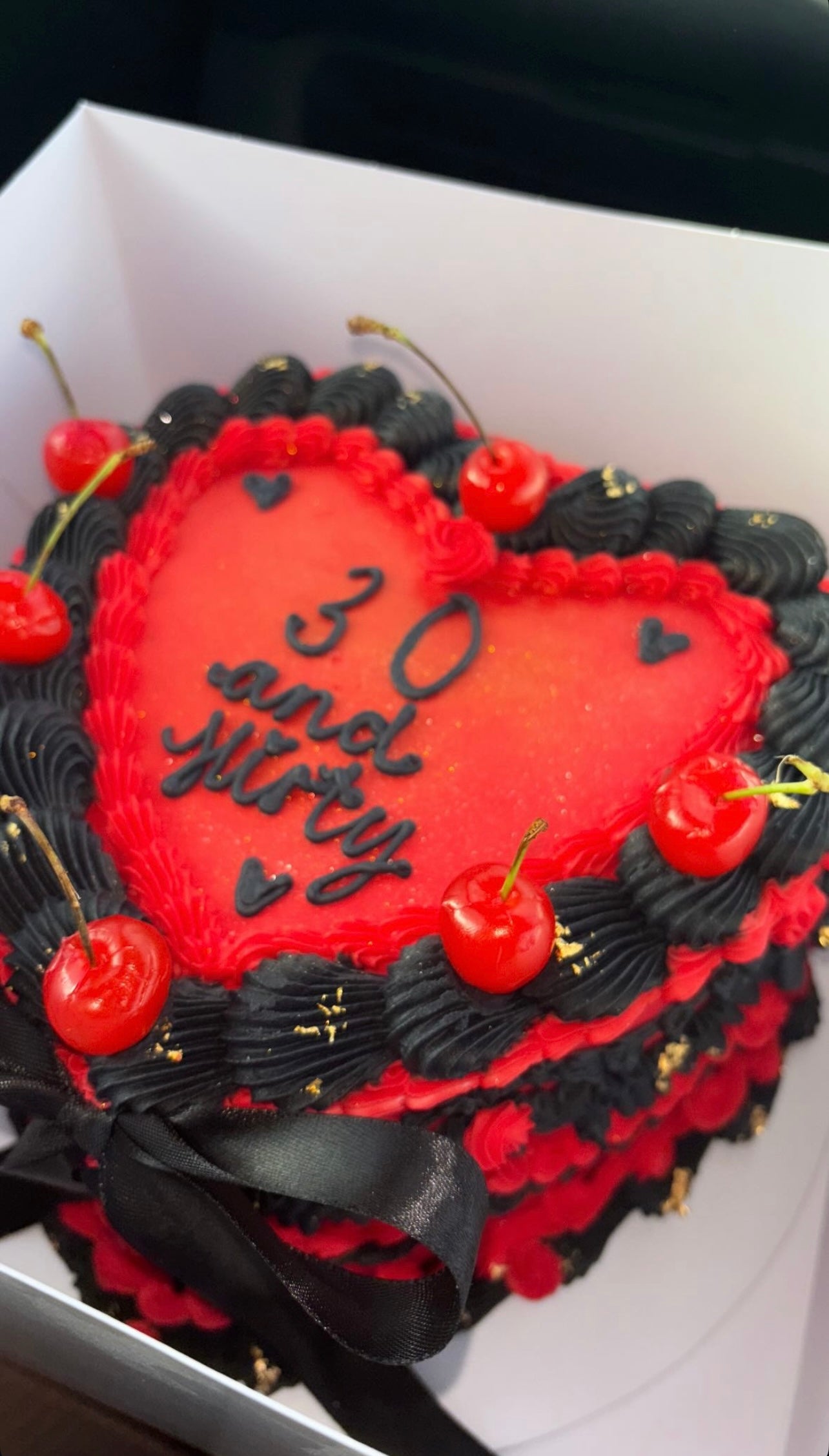 Lambeth Heart Cake