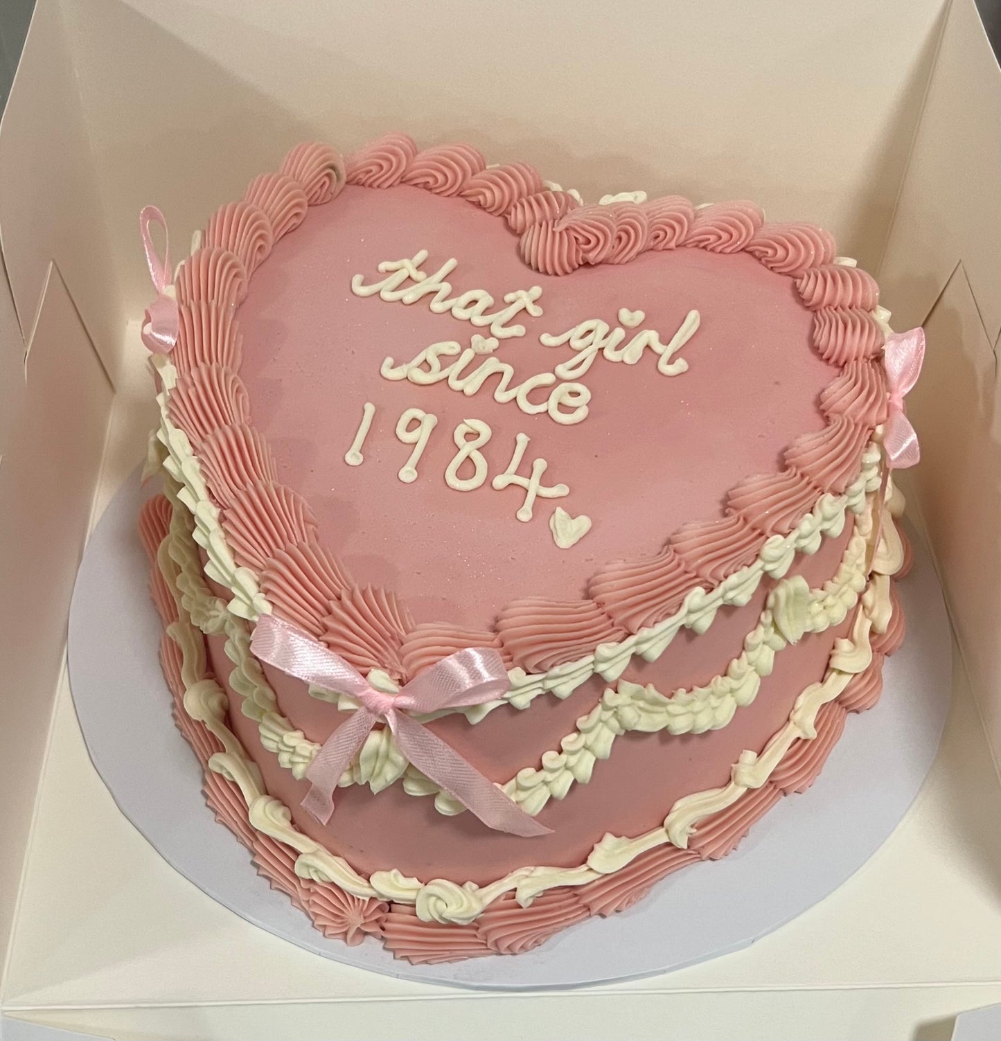 Lambeth Heart Cake