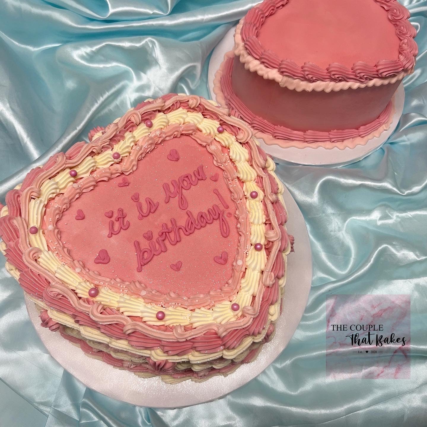 Lambeth Heart Cake