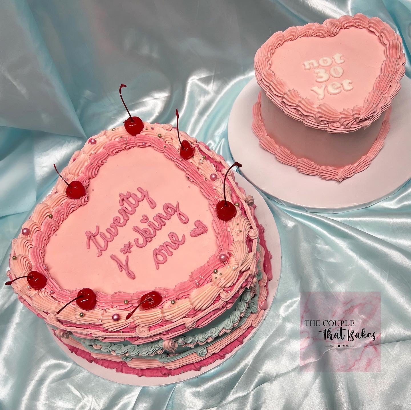 Lambeth Heart Cake