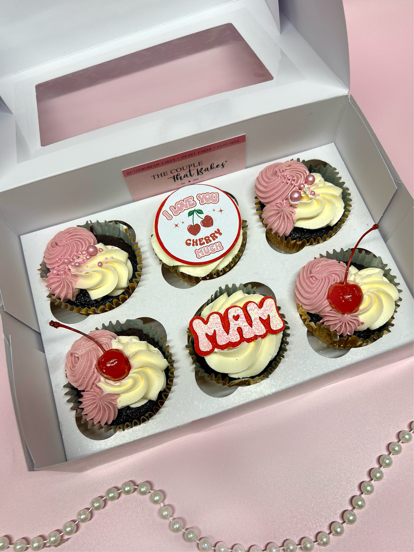 I Love You Cherry Much π Mother's Day Cupcakes