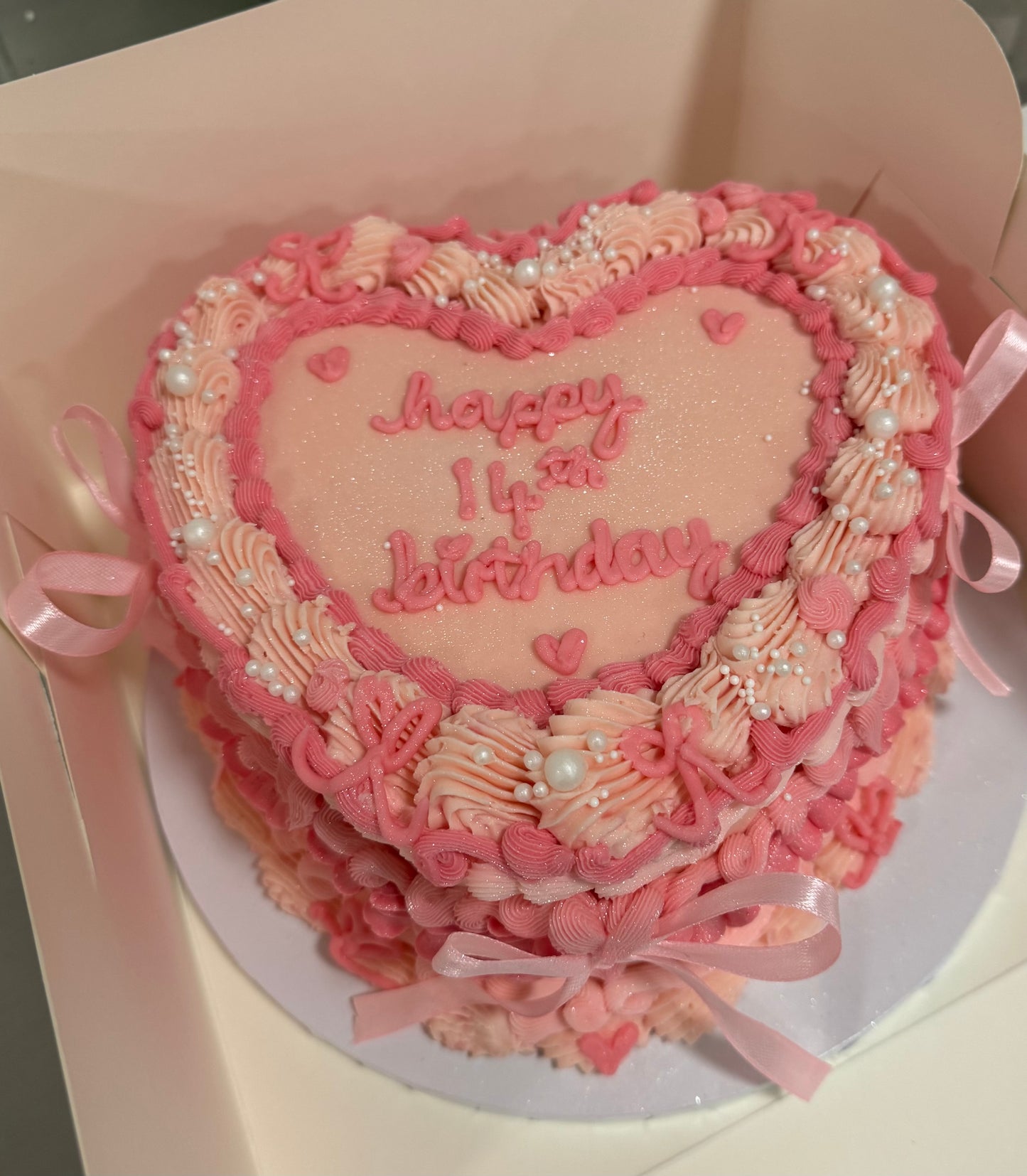 Lambeth Heart Cake