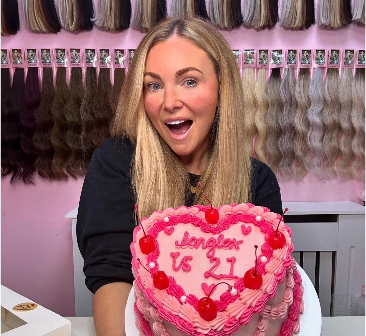 Lambeth Heart Cake