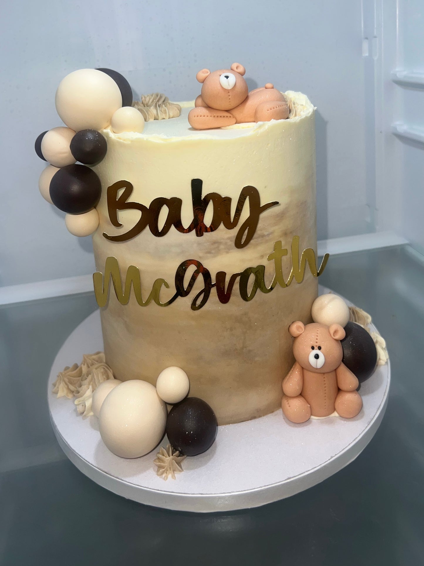 Baby Bear (Baby Shower Cake)