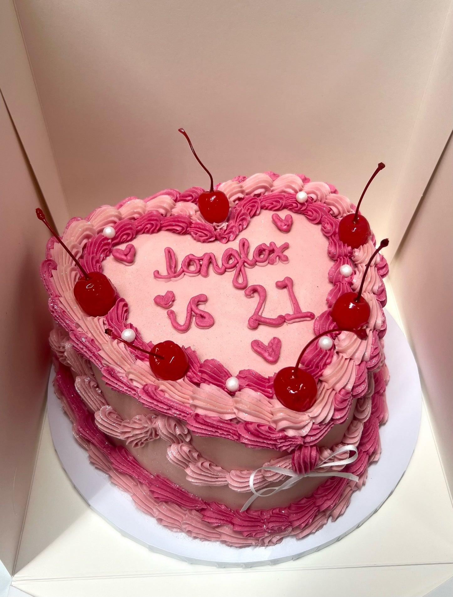 Lambeth Heart Cake
