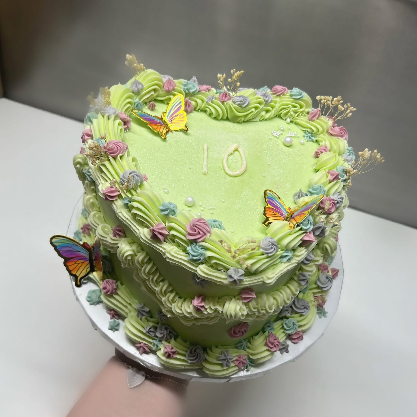 Lambeth Heart Cake
