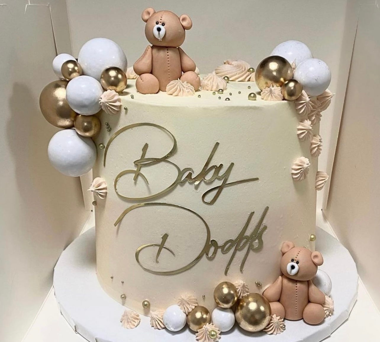 Baby Bear (Baby Shower Cake)