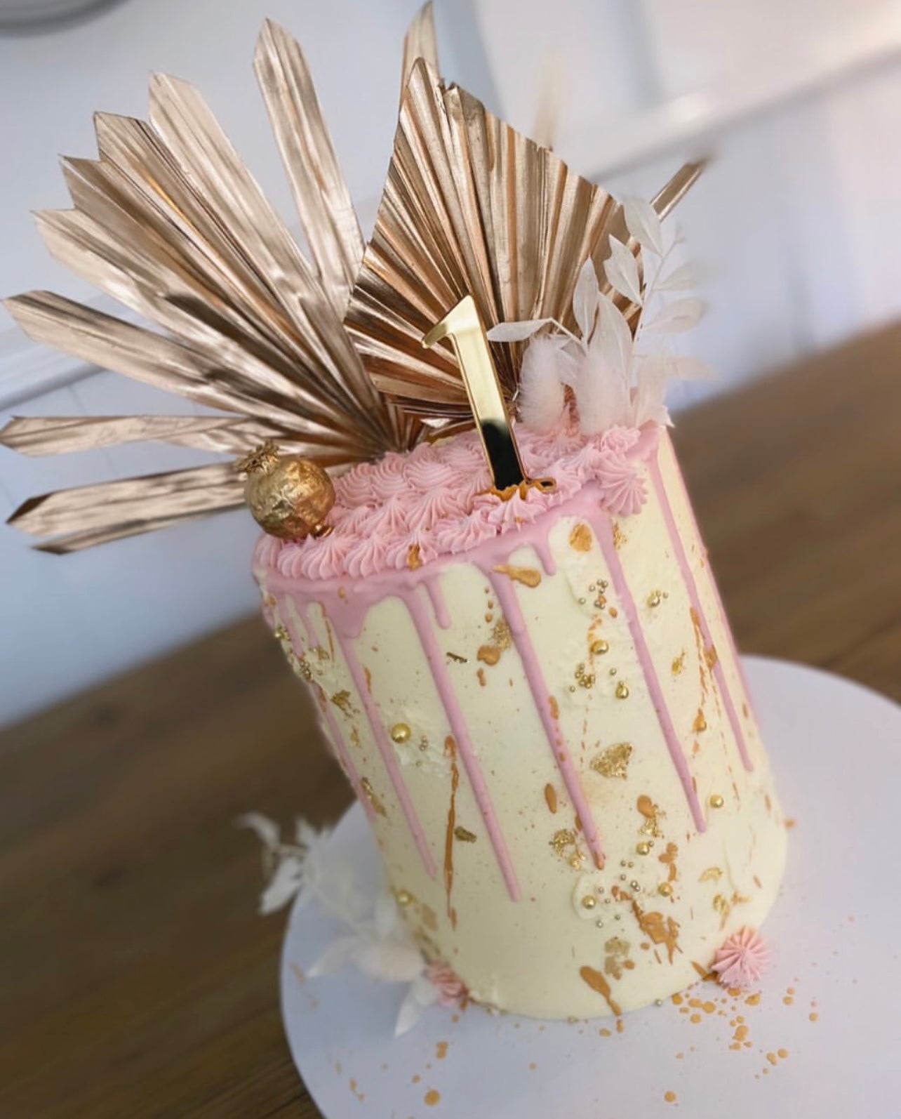 Dried Flower Cake