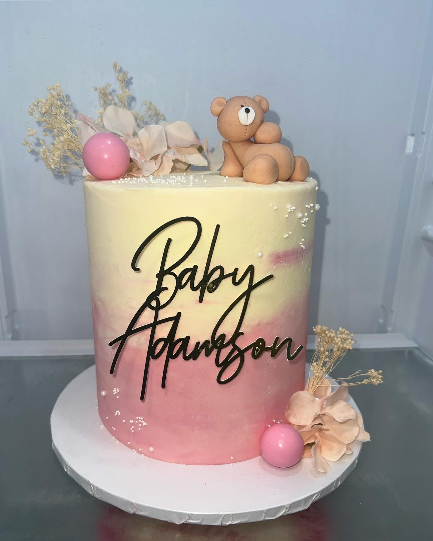 Baby Bear (Baby Shower Cake)