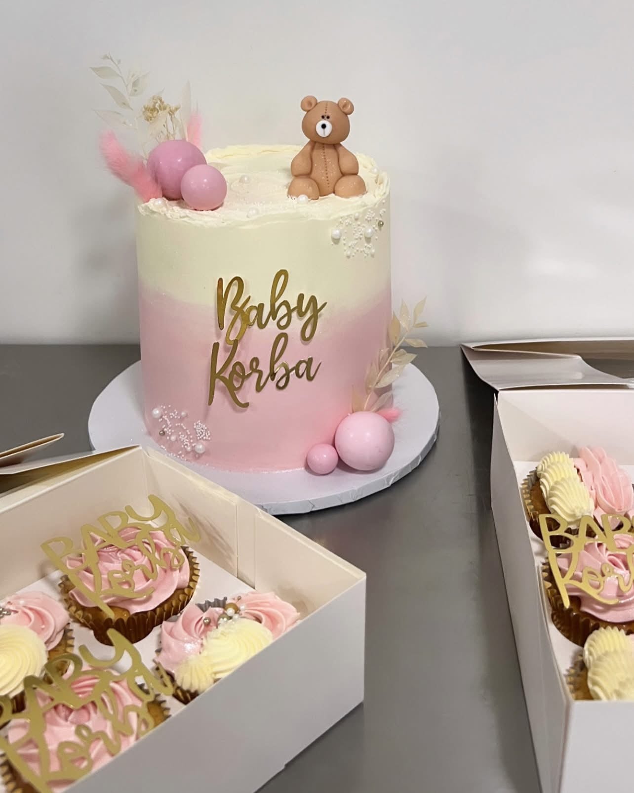 Baby Bear (Baby Shower Cake)