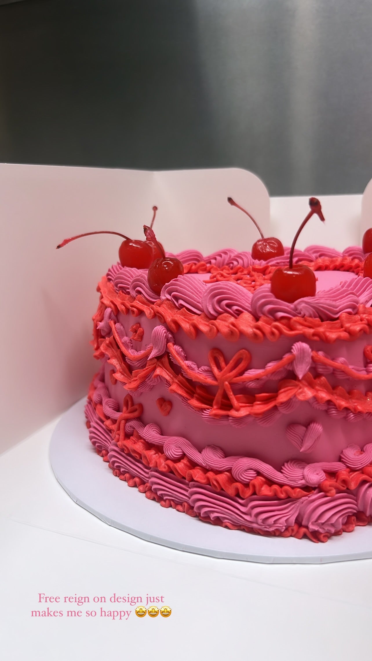 Lambeth Heart Cake