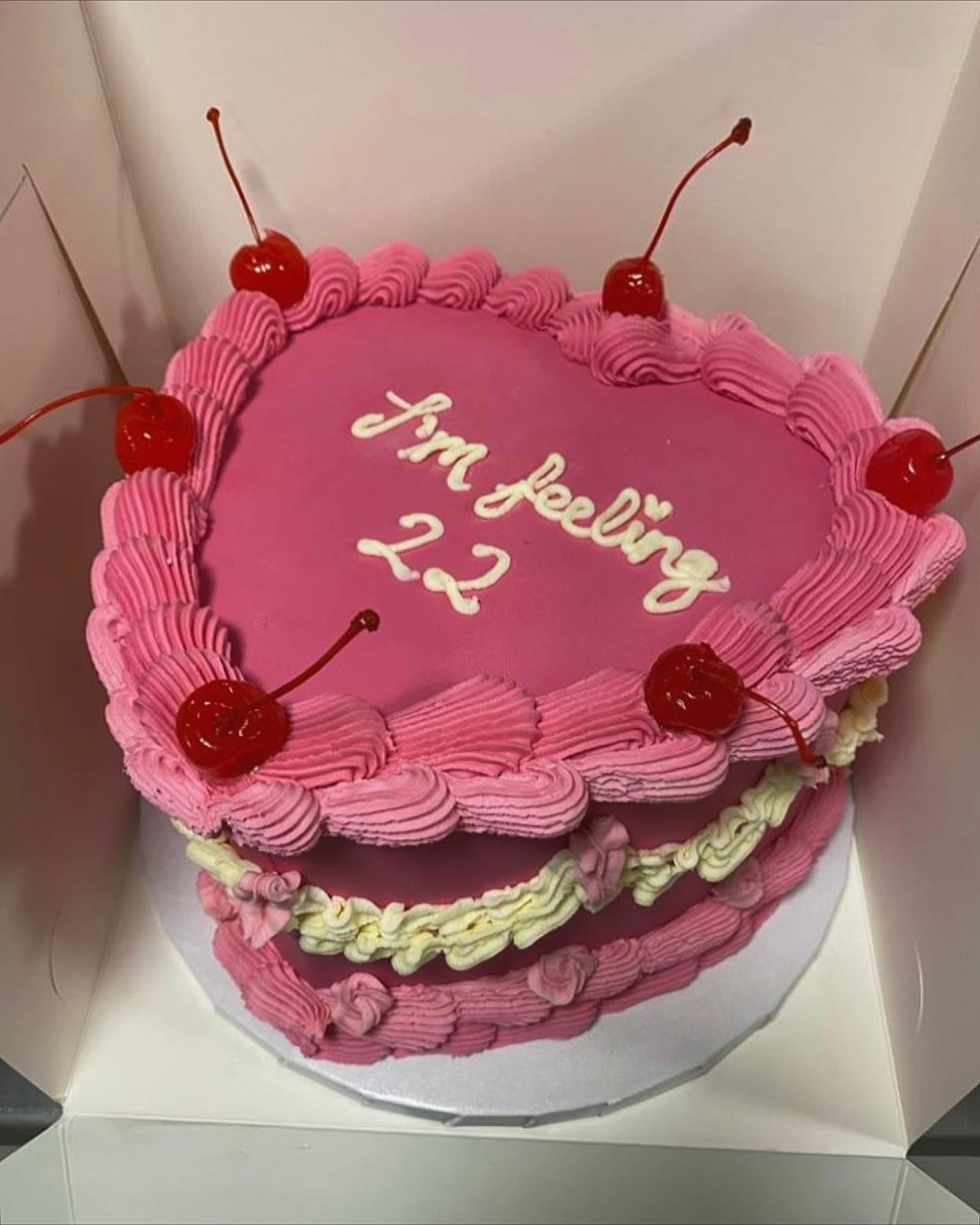 Lambeth Heart Cake