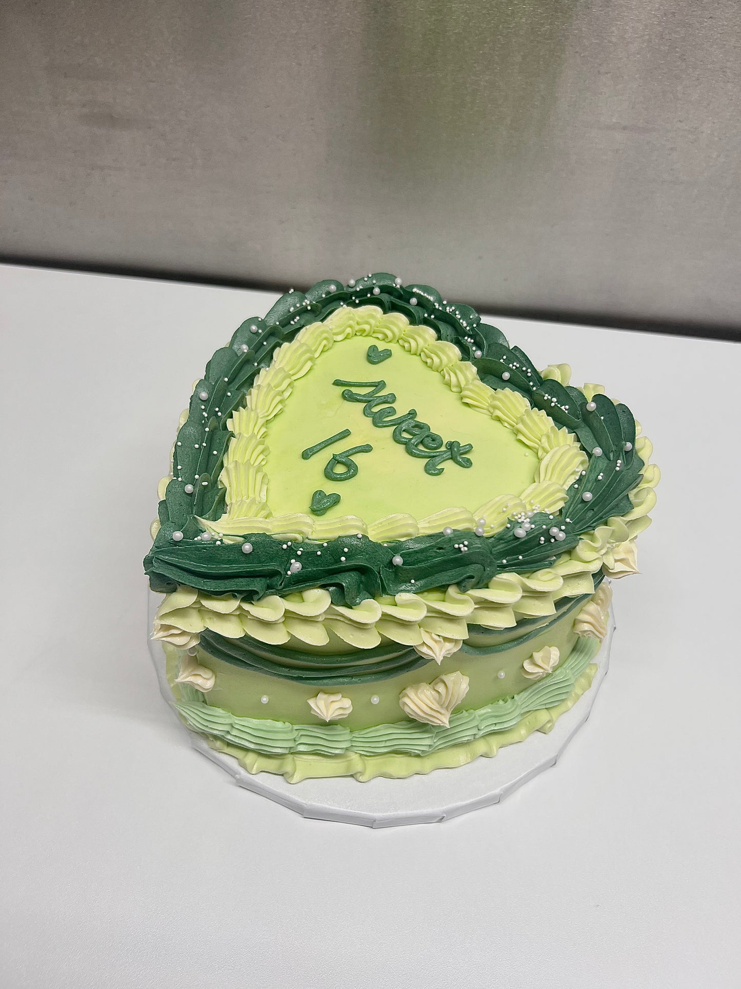 Lambeth Heart Cake