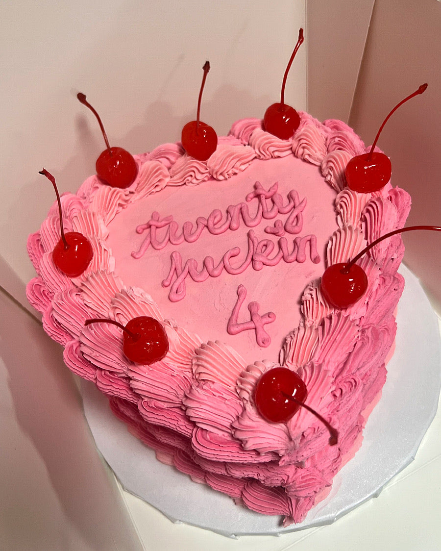 Lambeth Heart Cake