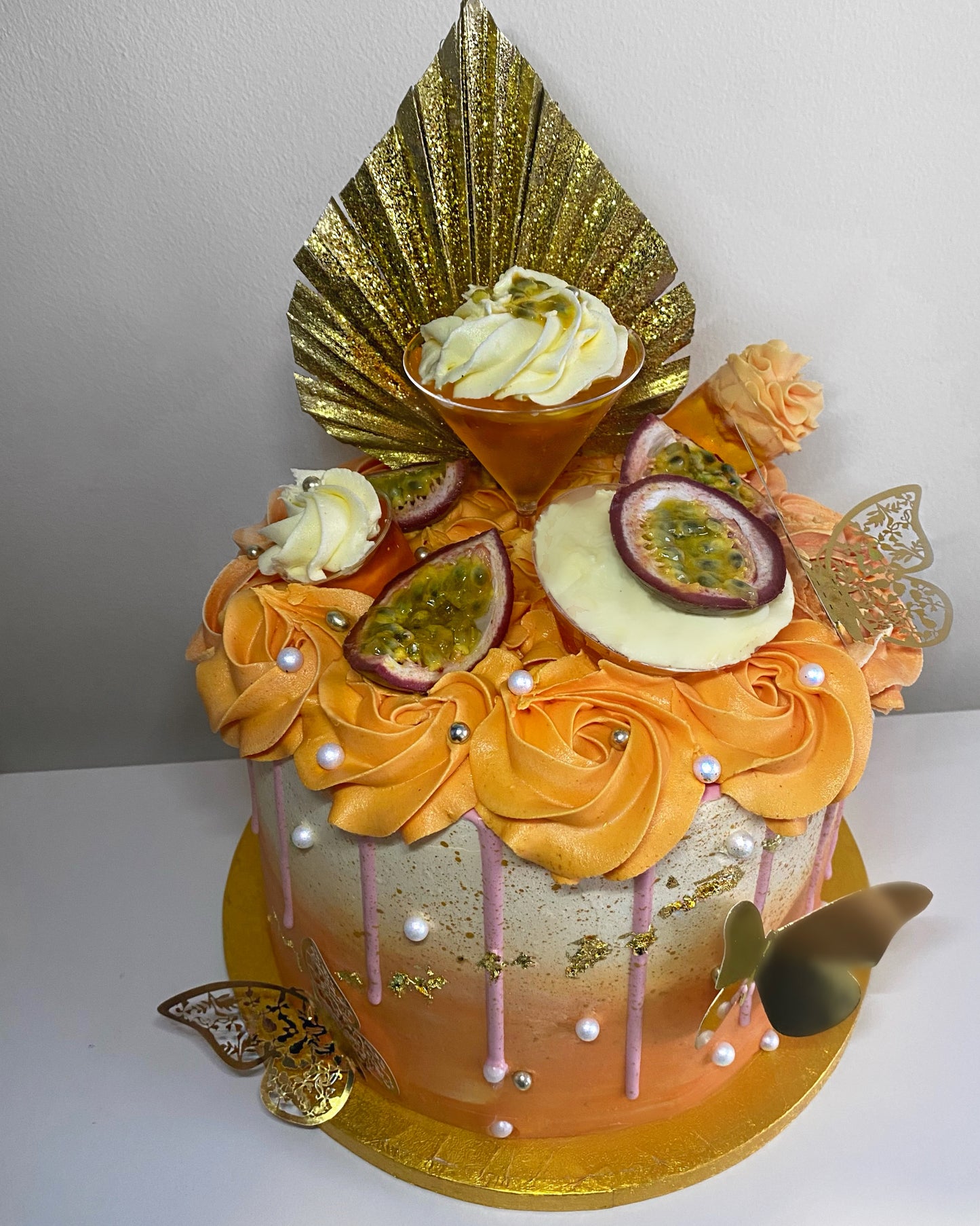 Pornstar Martini Cocktail Cake