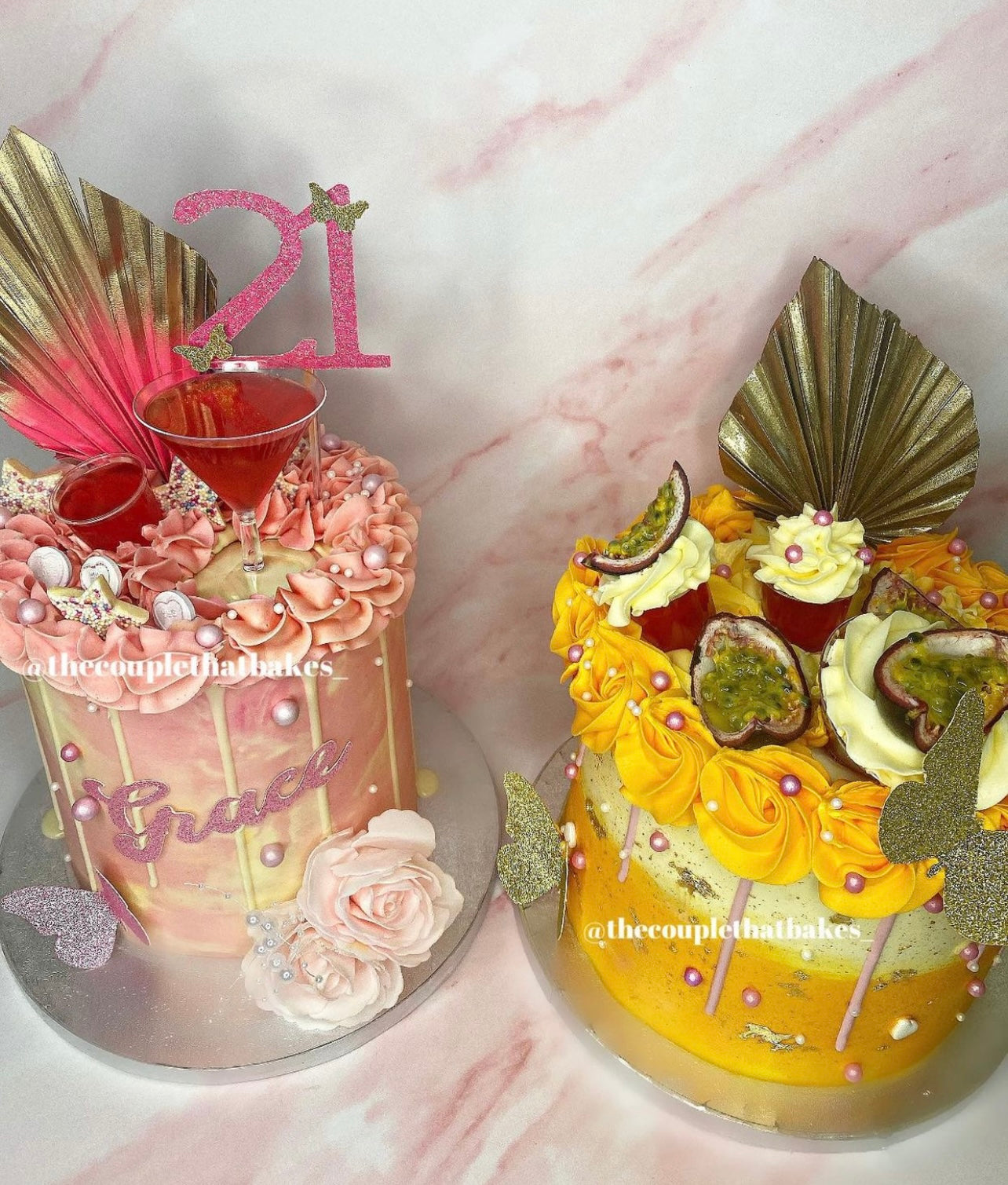 Pornstar Martini Cocktail Cake