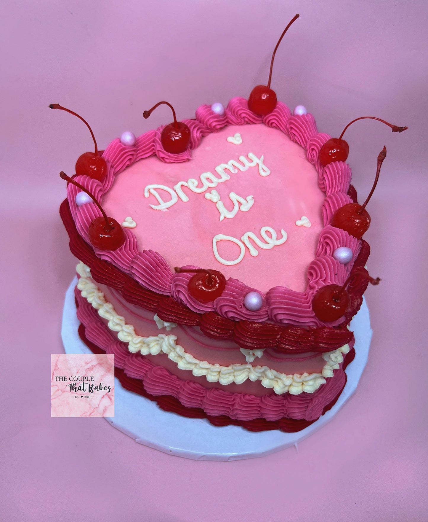 Lambeth Heart Cake