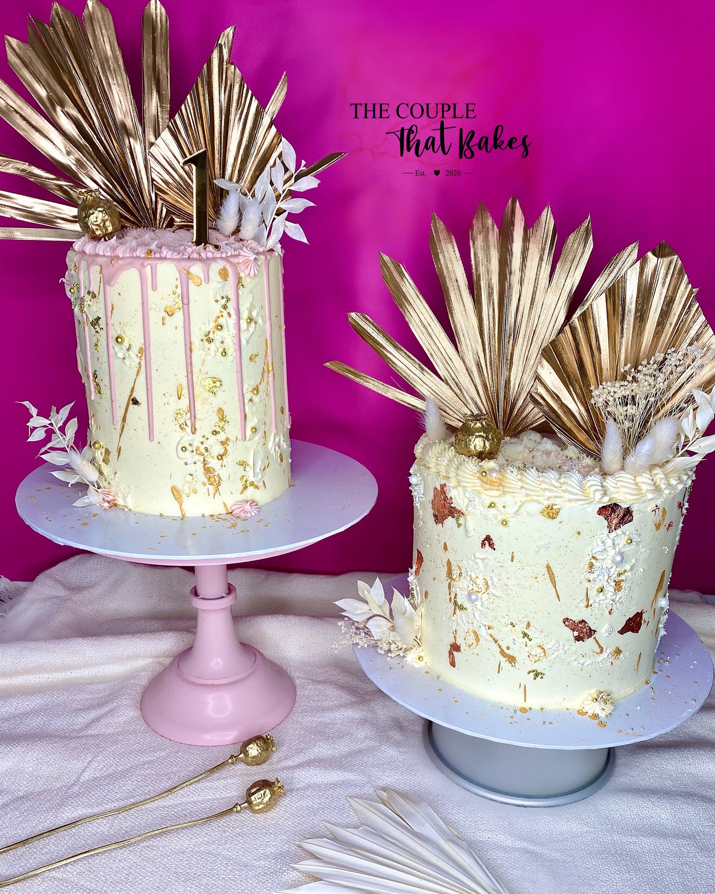 Dried Flower Cake