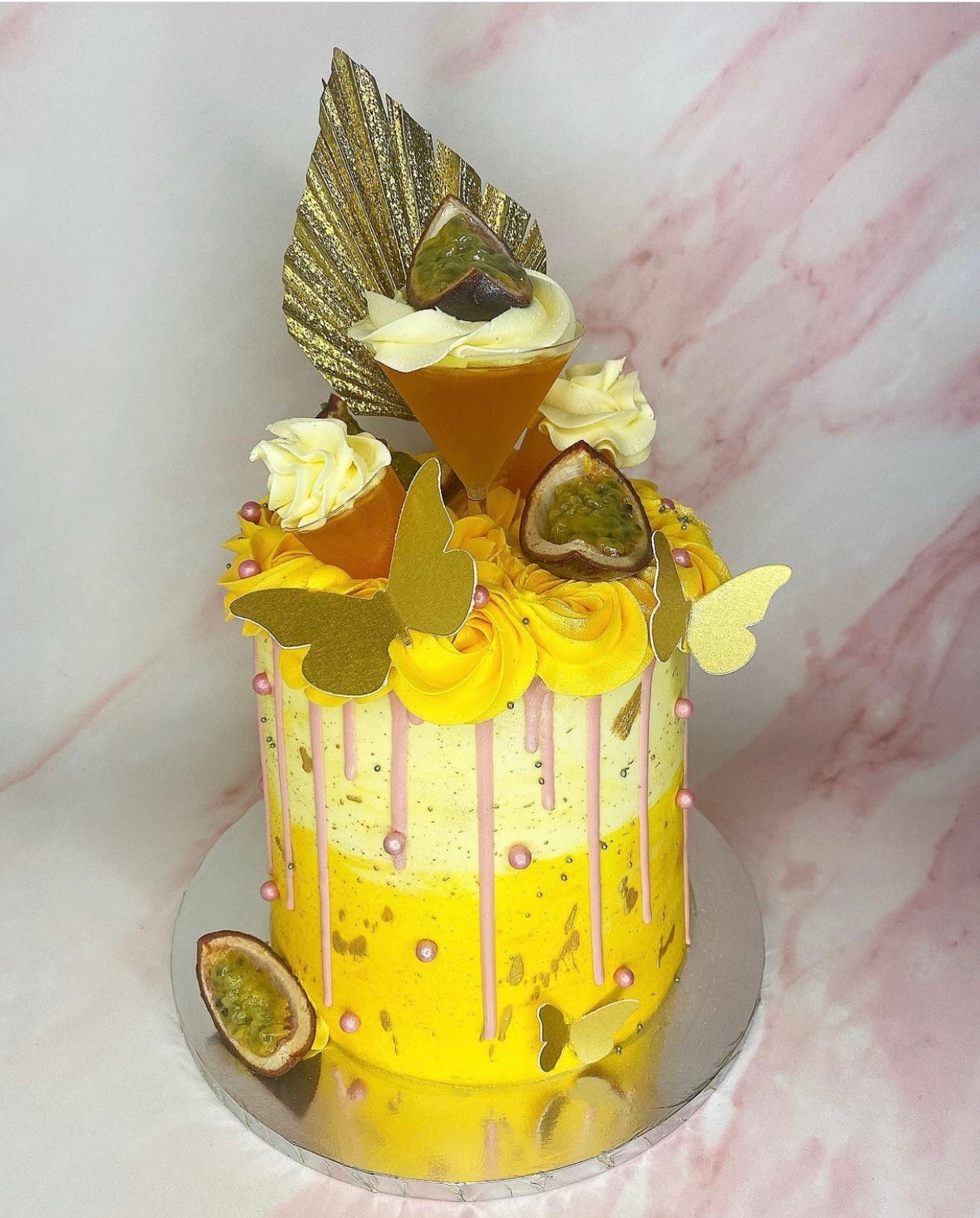 Pornstar Martini Cocktail Cake