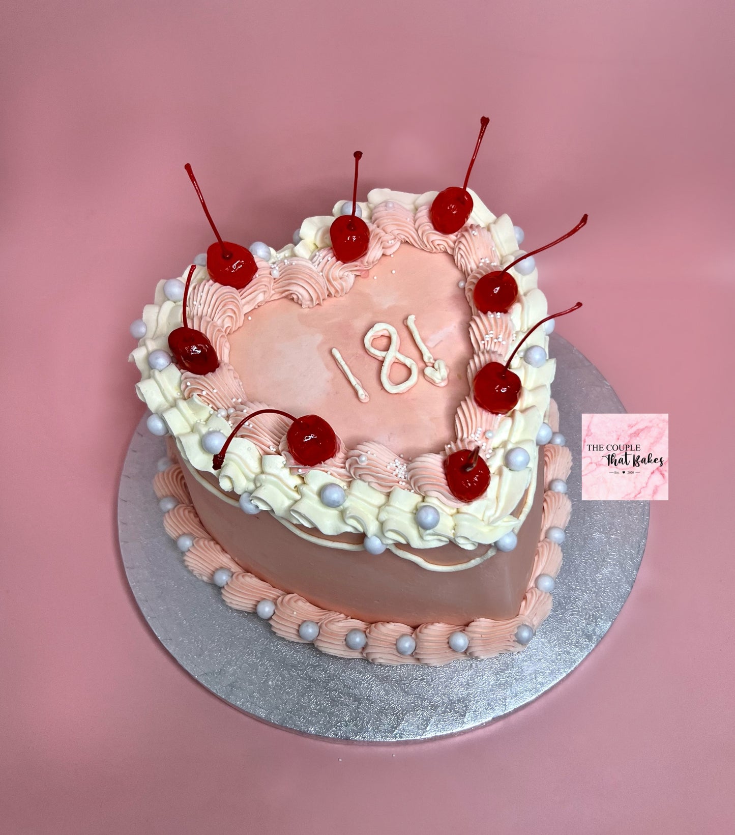 Lambeth Heart Cake