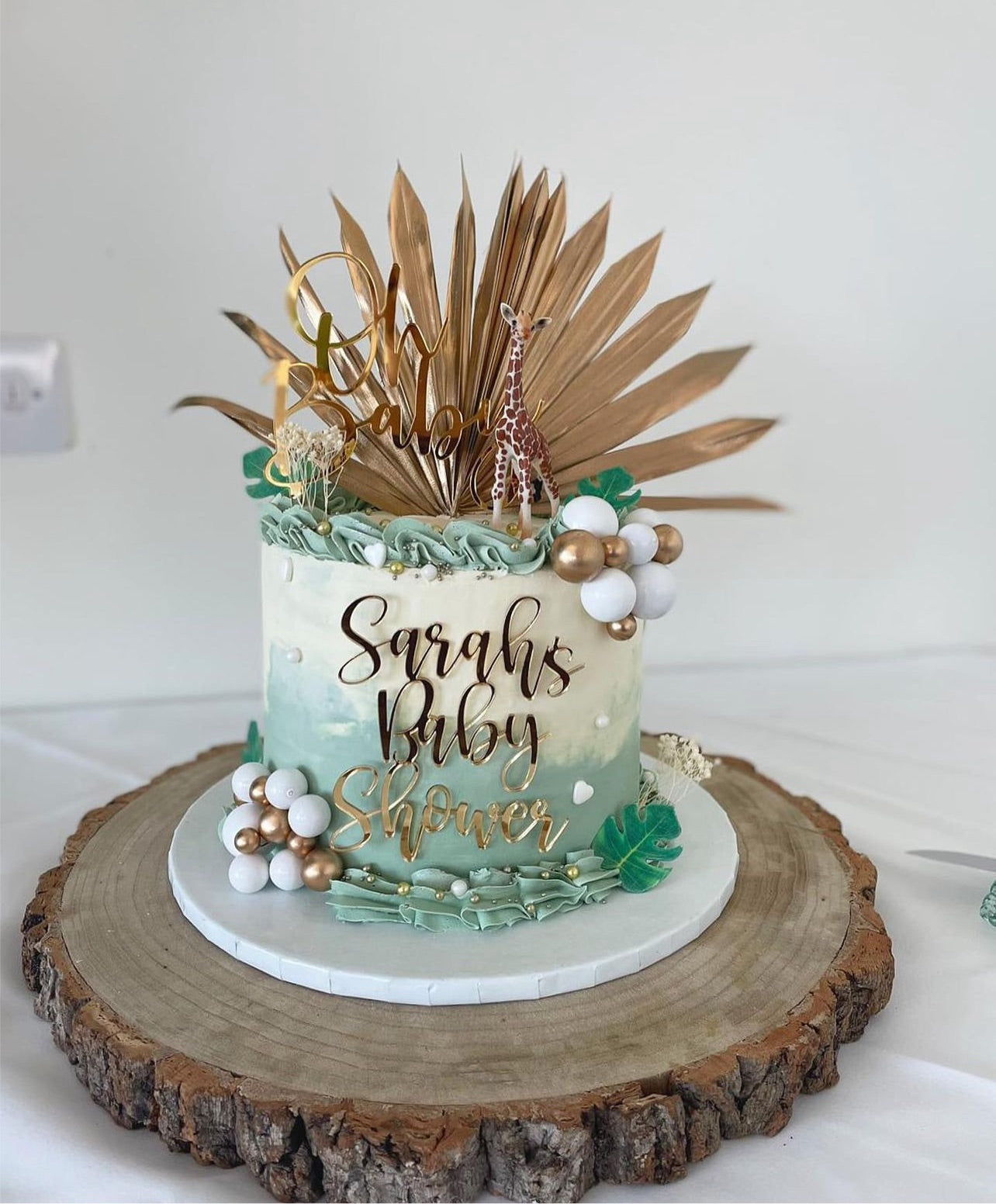 Safari Baby (Baby Shower Cake)