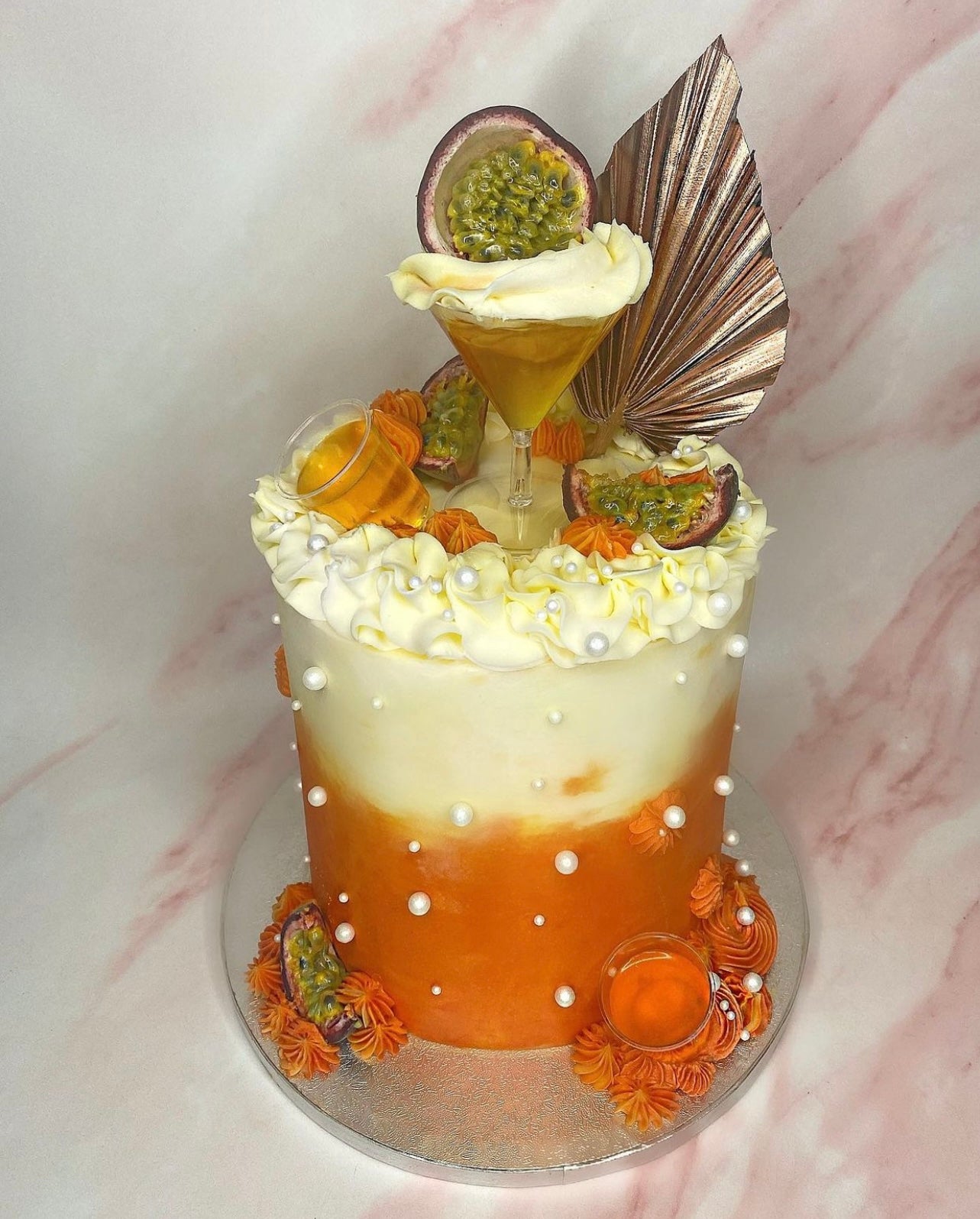 Pornstar Martini Cocktail Cake