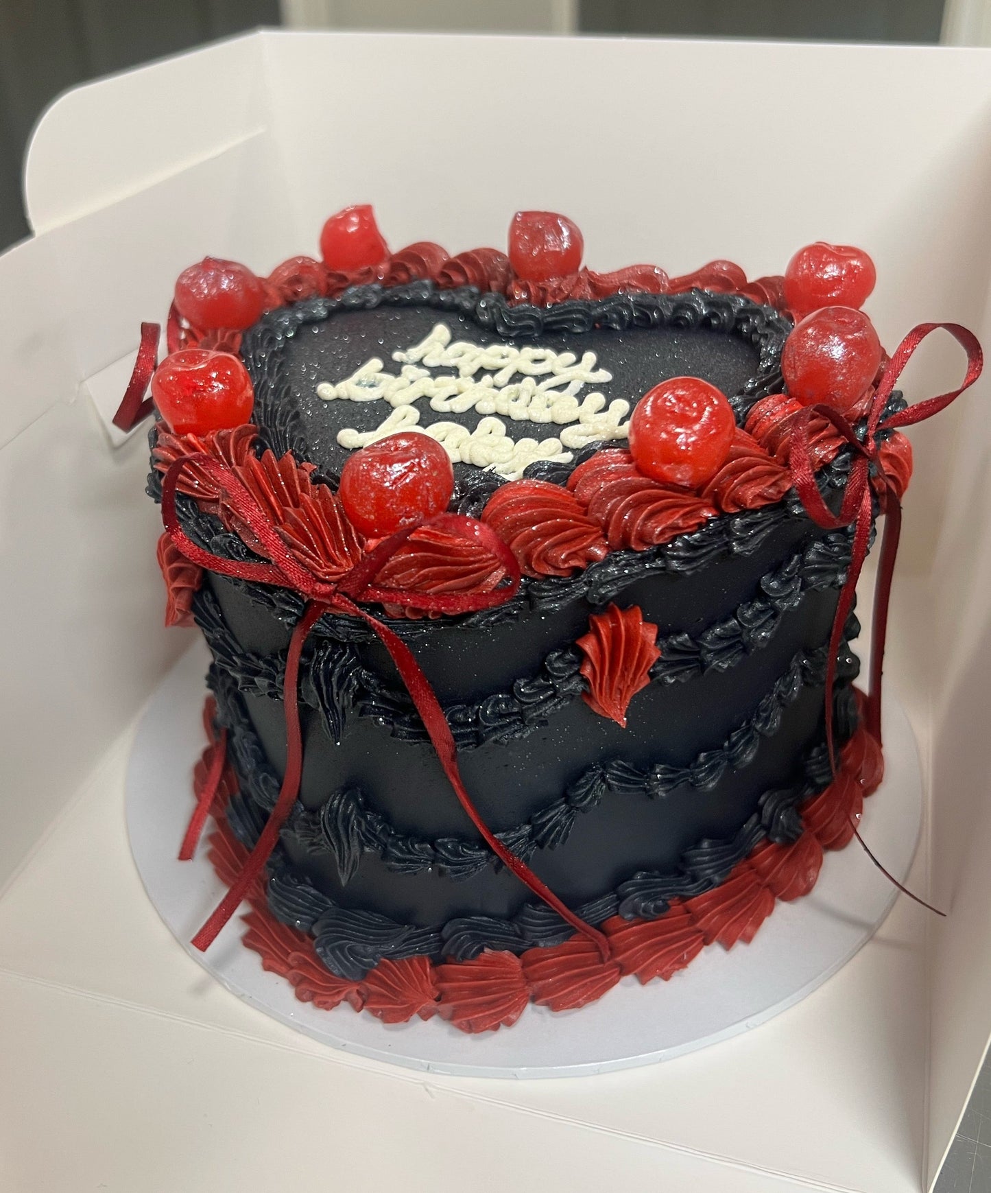 Lambeth Heart Cake