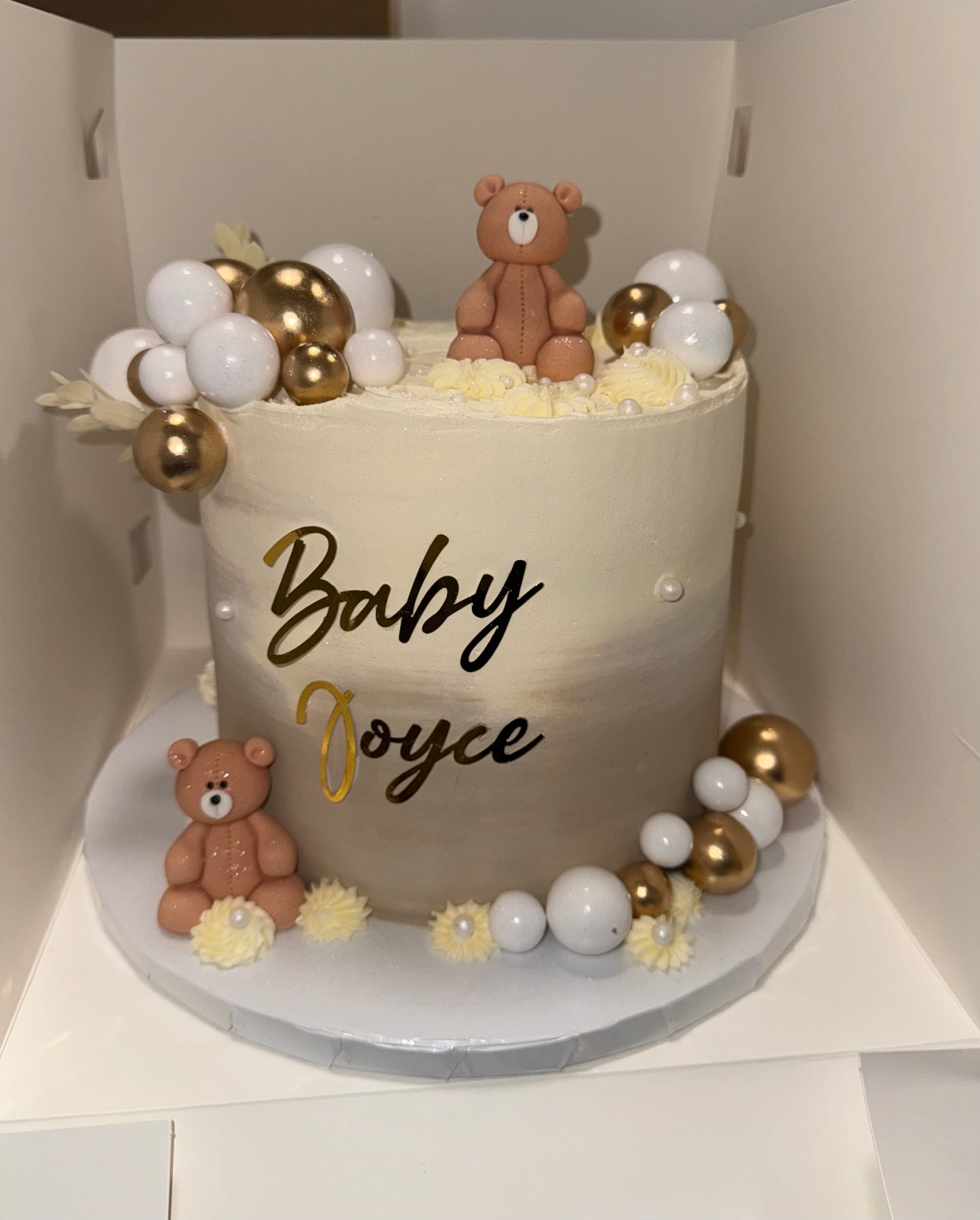 Baby Bear (Baby Shower Cake)