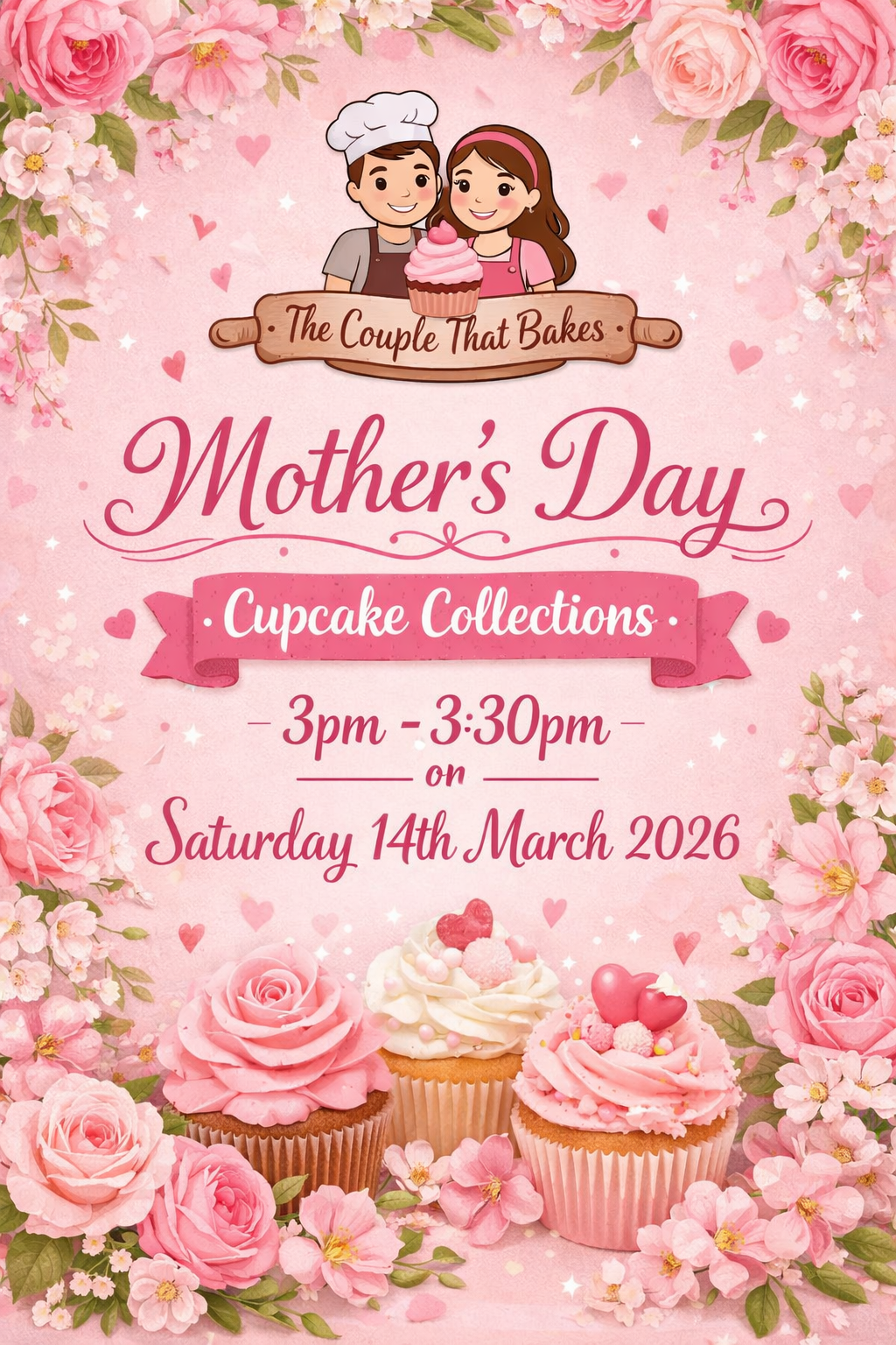 Mothers Day Cupcakes