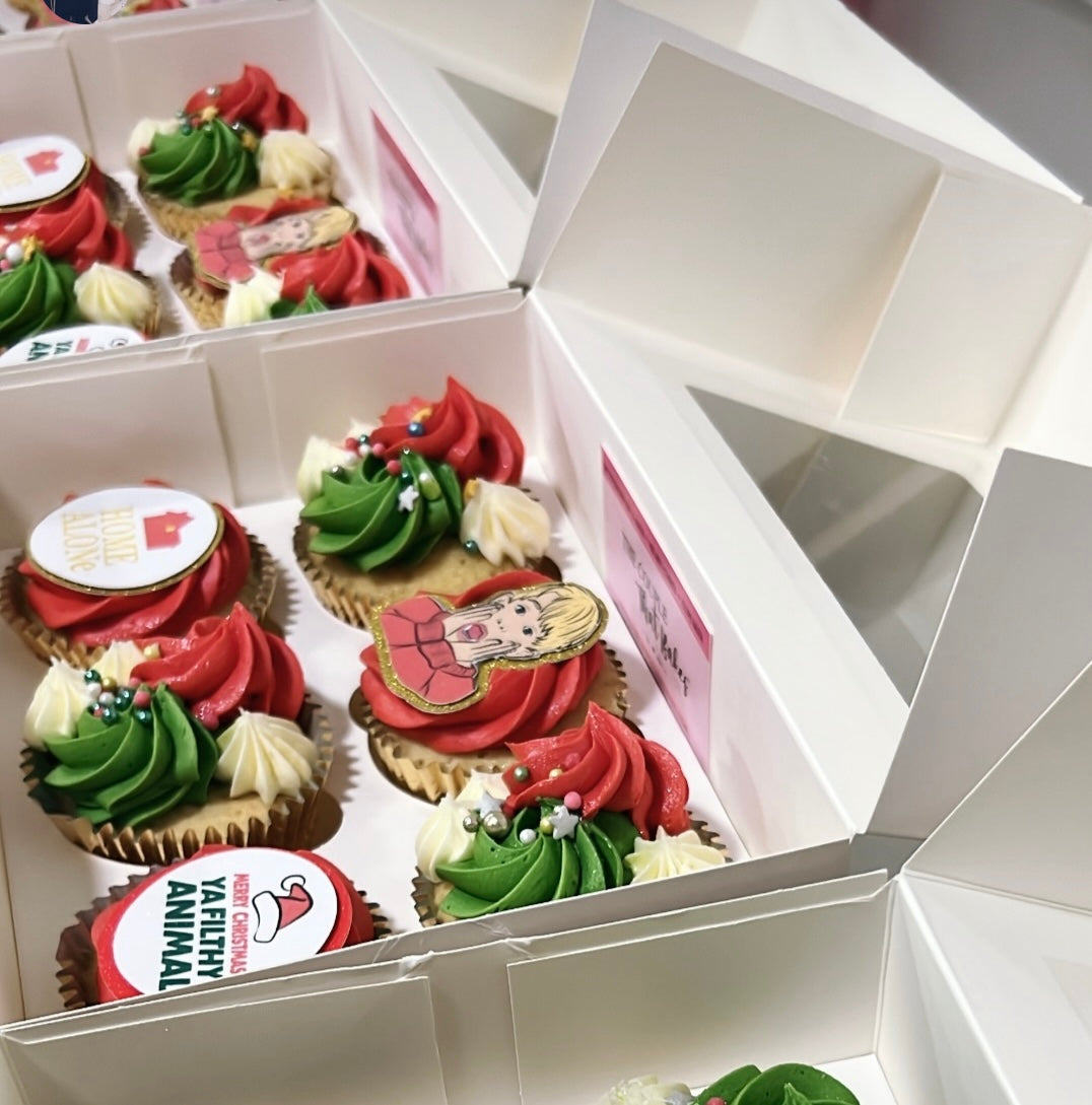 Home Alone Christmas Cupcakes