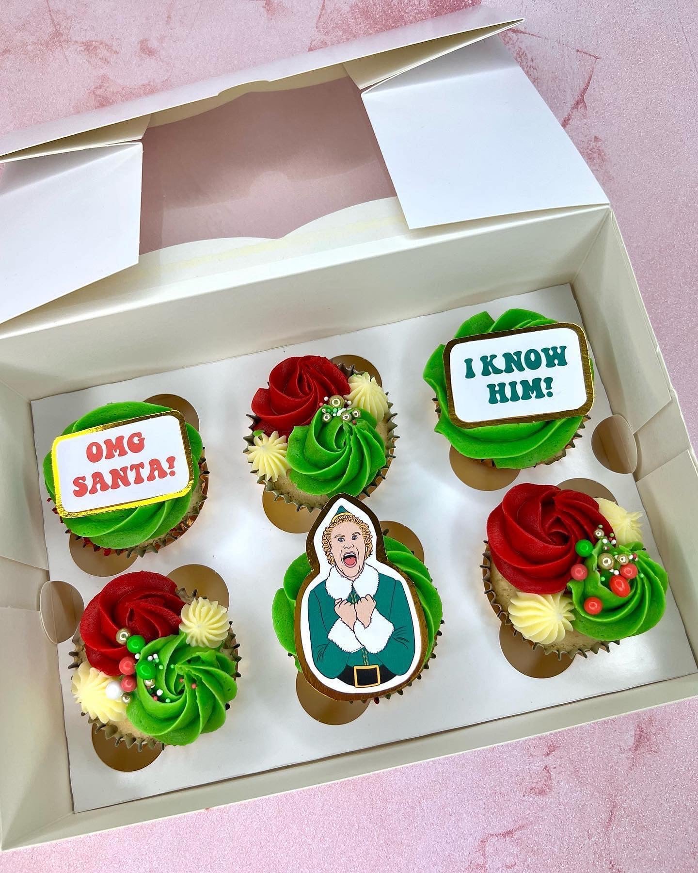 Box of 6 "Themes or Characters" Cupcakes