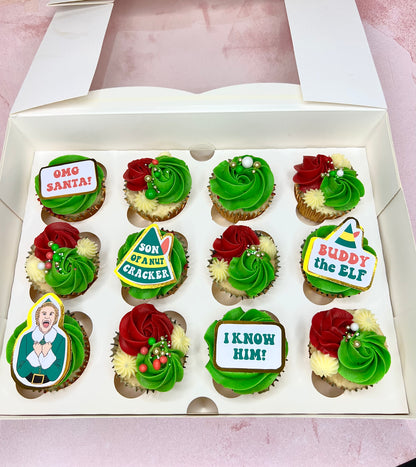 Buddy the Elf Cupcakes